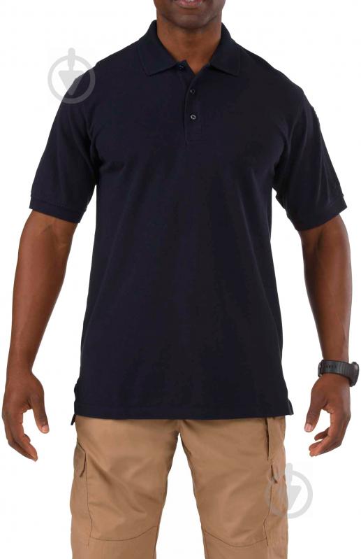 Поло 5.11 Tactical Professional Polo - Short Sleeve 41060 р.S темно-синій - фото 1