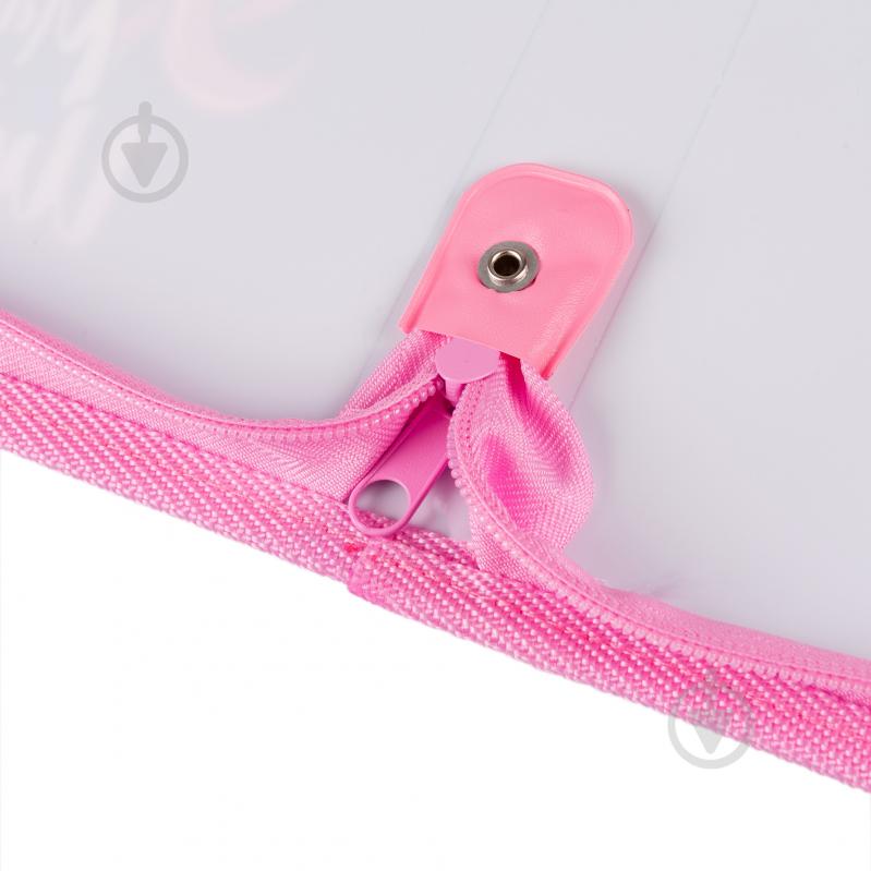 Папка на молнии Glamour синяя В5 YES 492206 - фото 3 Папка на молнии Glamour синяя В5 YES 492206 - фото 3