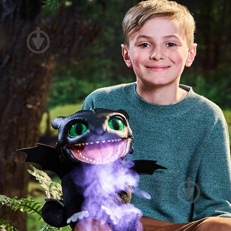 Игрушка мягкая интерактивная Real FX Беззубик HTTYD-1001-01 - фото 9