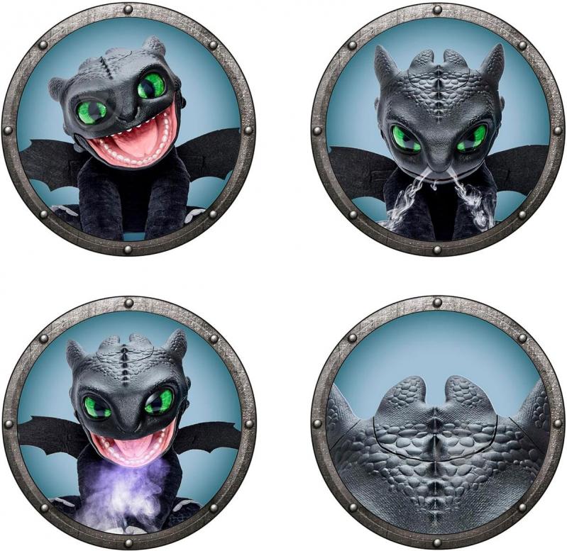 Игрушка мягкая интерактивная Real FX Беззубик HTTYD-1001-01 - фото 4