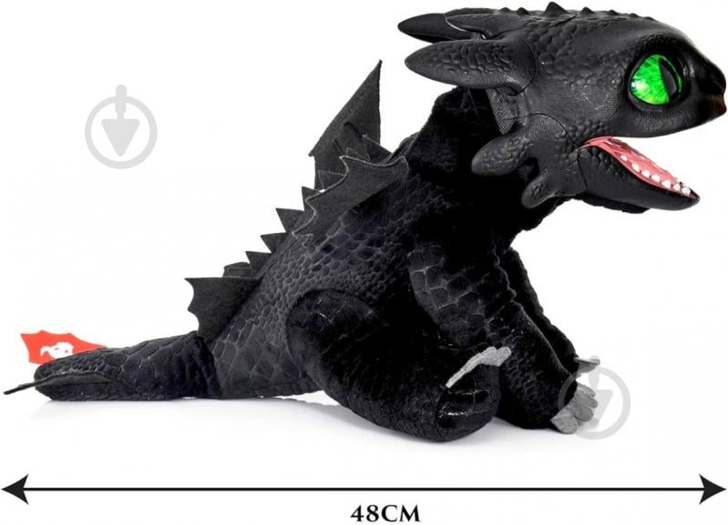 Игрушка мягкая интерактивная Real FX Беззубик HTTYD-1001-01 - фото 3
