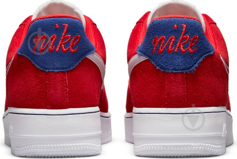 Кросівки чоловічі зимові Nike Air Force 1 '07 LV8 DB3597-600 р.42 біло-червоні - фото 5