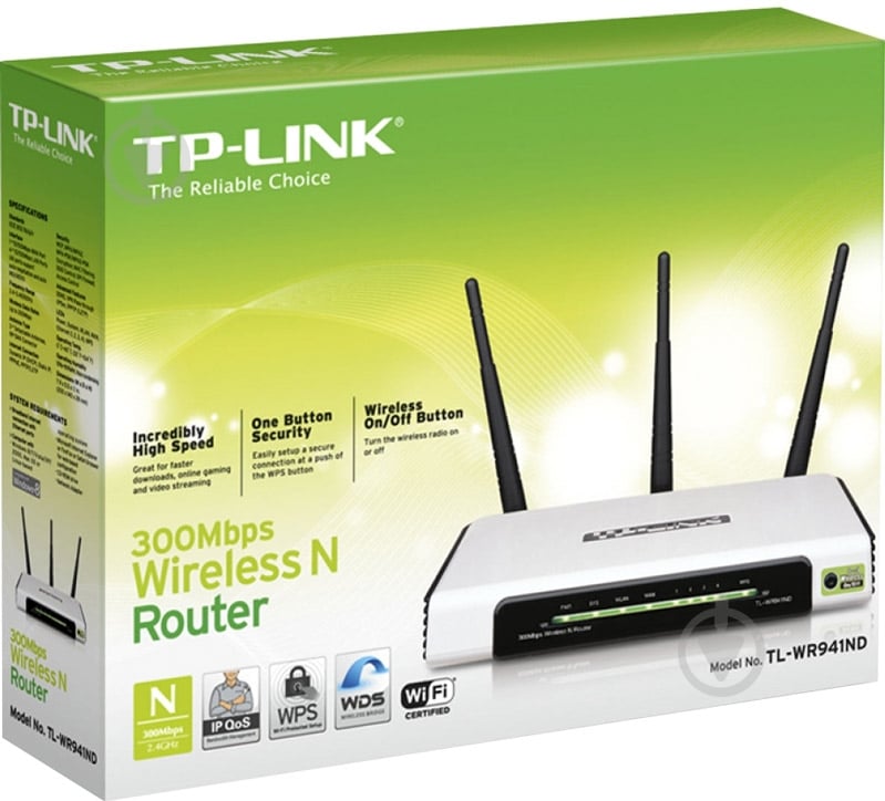 Wi-Fi-роутер TP-Link TL-WR941ND - фото 3