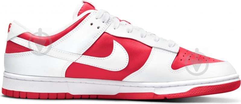 Кросівки чоловічі зимові Nike Dunk Low Retro DD1391-600 р.44 біло-червоні - фото 2