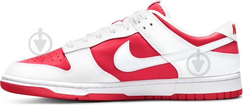 Кросівки чоловічі зимові Nike Dunk Low Retro DD1391-600 р.44 біло-червоні - фото 4