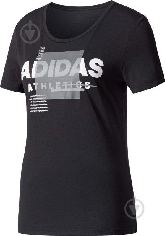 Футболка Adidas Sport ID Lineage W CD1957 р.L черный - фото 1