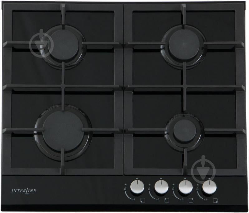 Варочная поверхность газовая Interline TQ 6420 BK - фото 1