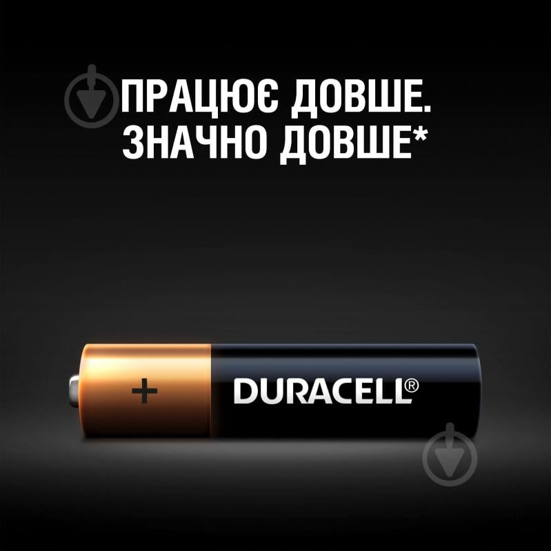 Батарейки Duracell MN2400 AAA (мизинчиковые) 2 шт. (81550794) - фото 3