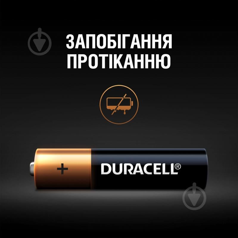 Батарейки Duracell MN2400 AAA (мизинчиковые) 2 шт. (81550794) - фото 5