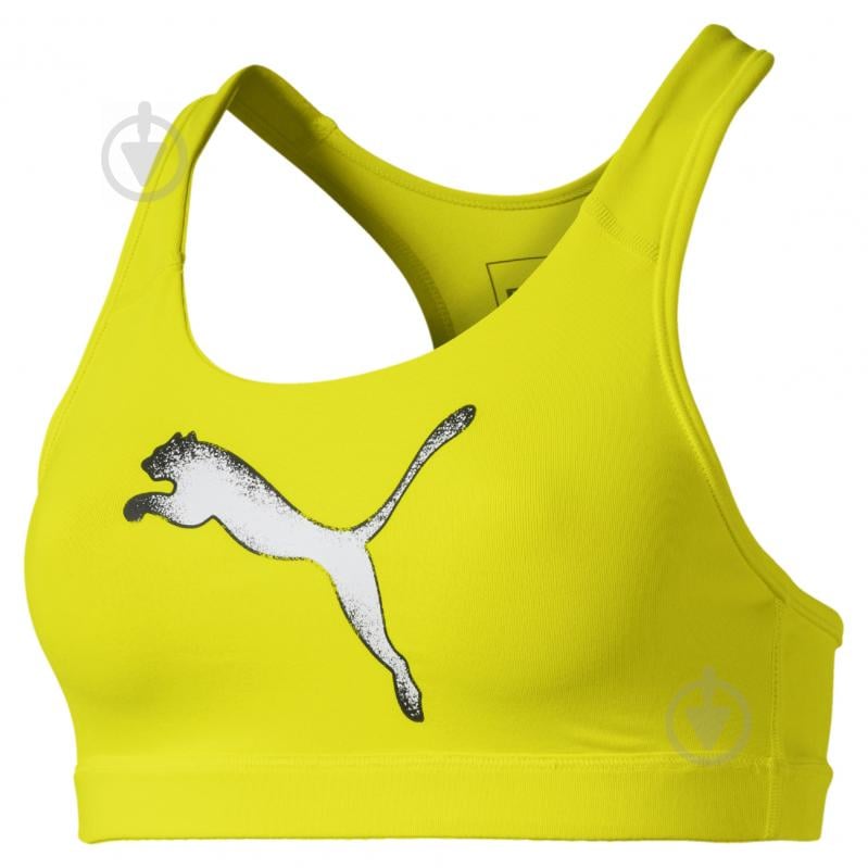 Бра Puma 4Keeps Bra M 51699634 р.M жовтий - фото 1