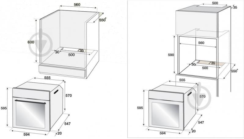 Духова шафа Beko BIM24301BRCS - фото 2