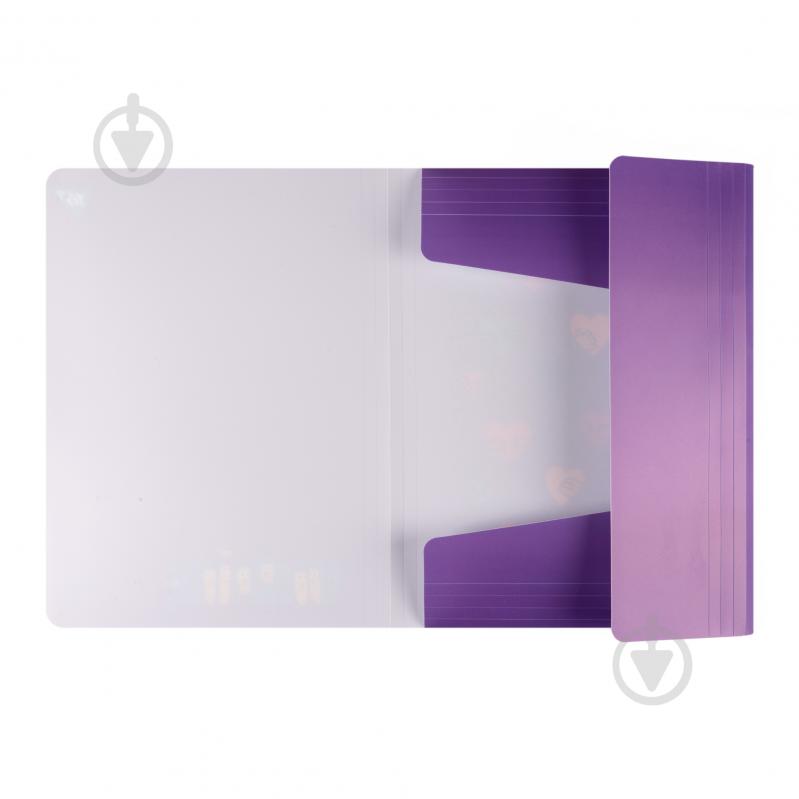 Папка на резинці Stand with Ukraine A4 фіолетова YES 492219 - фото 2 Папка на резинці Stand with Ukraine A4 фіолетова YES 492219 - фото 2