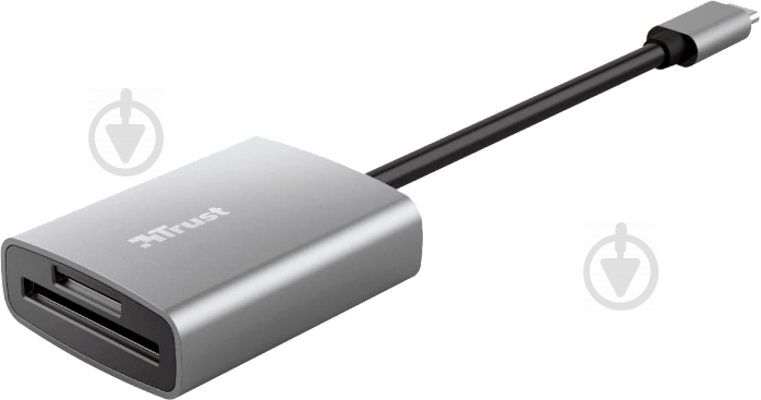 Кардрідер Trust Aluminium USB-C Card Reader USB-C (24136) - фото 2