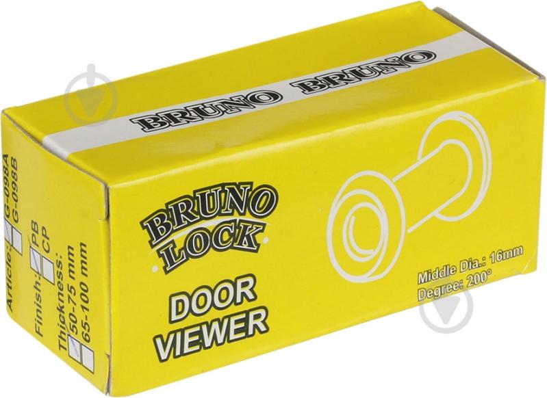 Глазок дверной Bruno 44-75 мм 27511 - фото 3