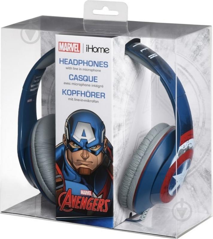 Навушники eKids Marvel Captain America blue (VI-M40CA.11XV7) - фото 2