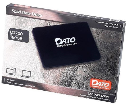 SSD-накопитель Dato 480GB 2,5" PCI Express 3.0 x4 TLC (DS700SSD-480GB) - фото 2