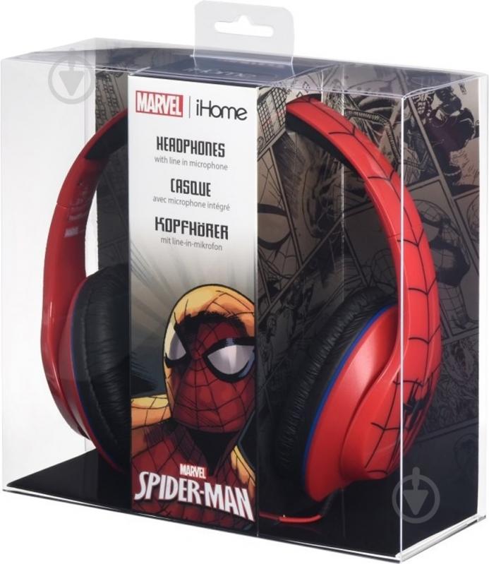 Наушники eKids Marvel Spider-Man red (VI-M40SM.11XV7) - фото 2