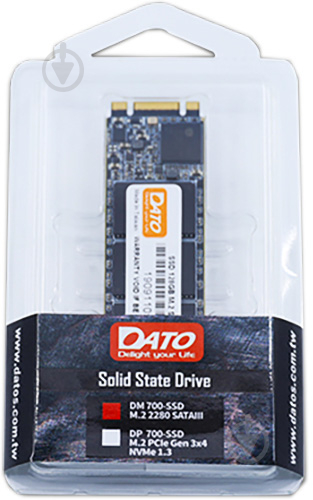 SSD-накопитель Dato DM700 128GB M.2 M.2 3D TLC (DM700SSD-128GB) - фото 2