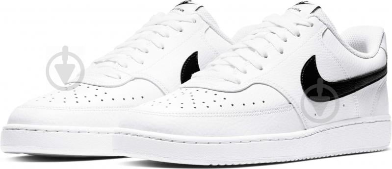 Кроссовки мужские демисезонные Nike Court Vision Low CD5463-101 р.45,5 белые - фото 1