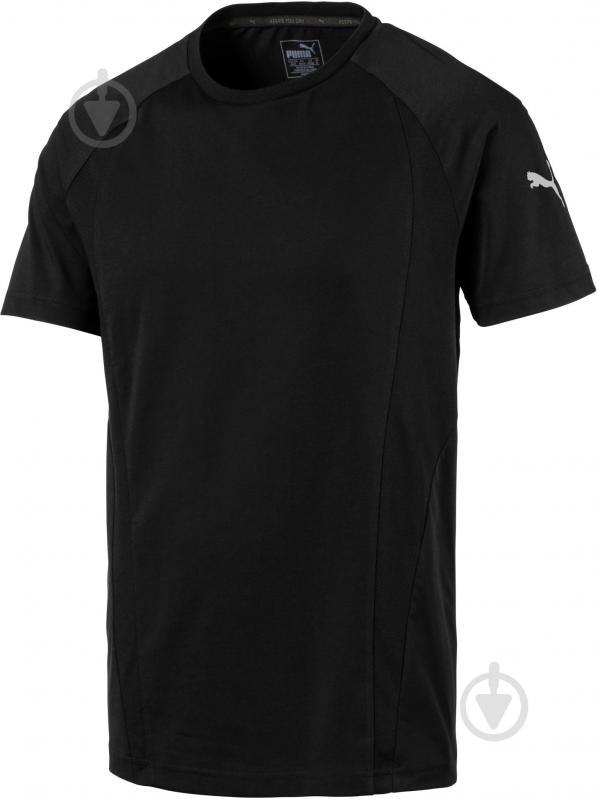 Футболка Puma Evostripe Basic Tee 59261301 L черный - фото 1