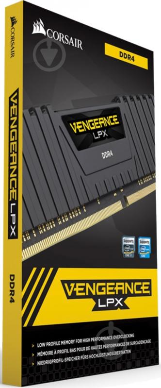 Оперативна пам'ять Corsair DDR4 SDRAM 16 GB (2x8GB) 3600 MHz (CMK16GX4M2D3600C18) Vengeance LPX Black - фото 5