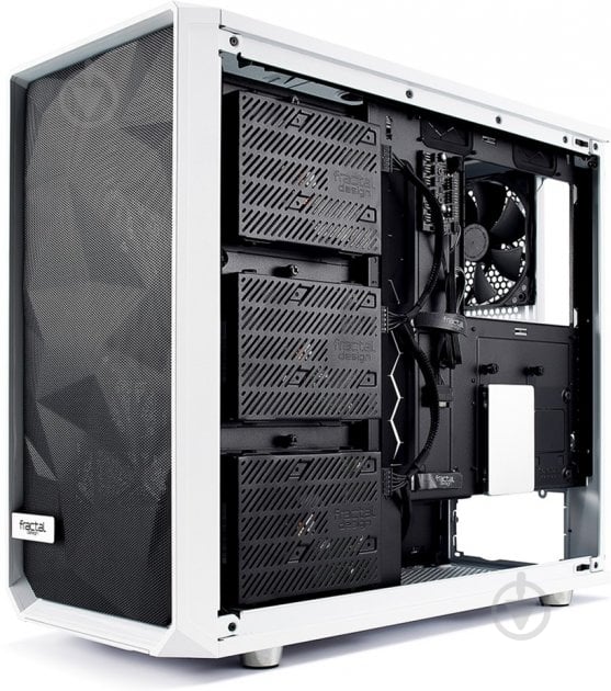 Корпус Fractal Design Meshify S2 White TG Clear (FD-CA-MESH-S2-WT-TGC) - фото 17