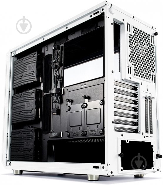 Корпус Fractal Design Meshify S2 White TG Clear (FD-CA-MESH-S2-WT-TGC) - фото 6