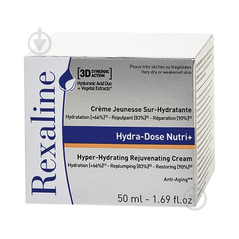 Крем для лица день-ночь Rexaline 3D Hydra-Dose Nutri + 50 мл - фото 2