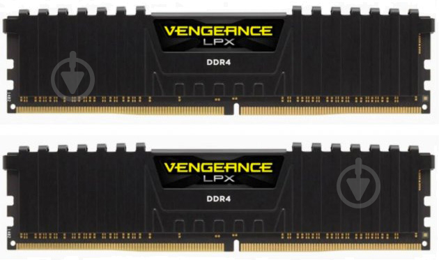 Оперативна пам'ять Corsair DDR4 SDRAM 32 GB (2x16GB) 3600 MHz (CMK32GX4M2Z3600C18) Vengeance LPX Black - фото 2