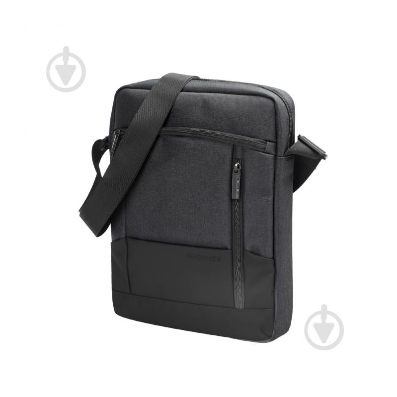 Сумка для ноутбука Promate 13.3" black (satchel-hb.black) Satchel-HB - фото 1