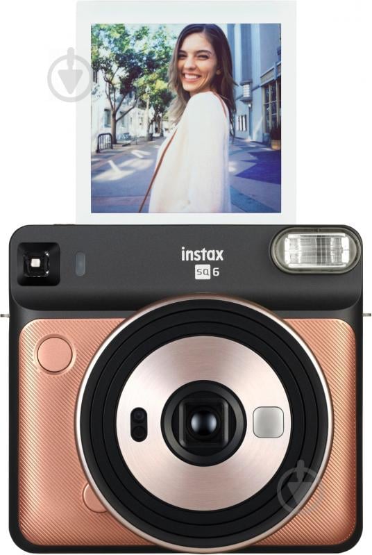 Фотоаппарат Fujifilm INSTAX SQUARE SQ 6 Blush Gold (16581408) моментальной печати - фото 7