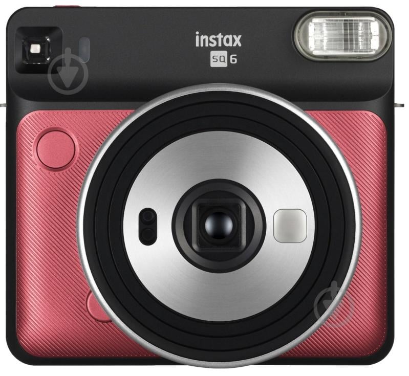 Фотоаппарат Fujifilm INSTAX SQUARE SQ 6 RUBY RED (16608684) моментальной печати - фото 1