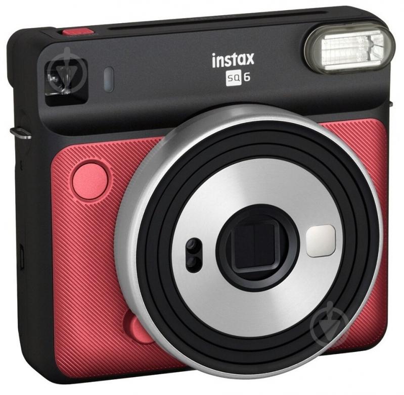 Фотоаппарат Fujifilm INSTAX SQUARE SQ 6 RUBY RED (16608684) моментальной печати - фото 3