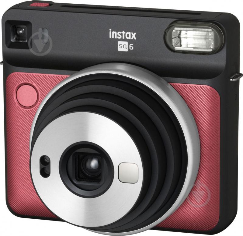 Фотоаппарат Fujifilm INSTAX SQUARE SQ 6 RUBY RED (16608684) моментальной печати - фото 2