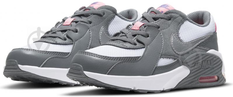 Кроссовки для девочек демисезонные Nike Air Max Excee CD6892-008 р.30 серые - фото 1