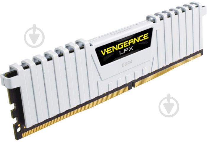 Оперативная память Corsair DDR4 SDRAM 16 GB (2x8GB) 3200 MHz (CMK16GX4M2E3200C16W) Vengeance LPX White - фото 4