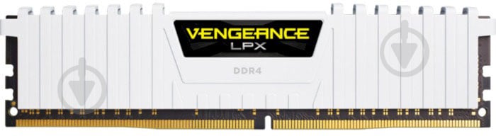 Оперативная память Corsair DDR4 SDRAM 16 GB (2x8GB) 3200 MHz (CMK16GX4M2E3200C16W) Vengeance LPX White - фото 3