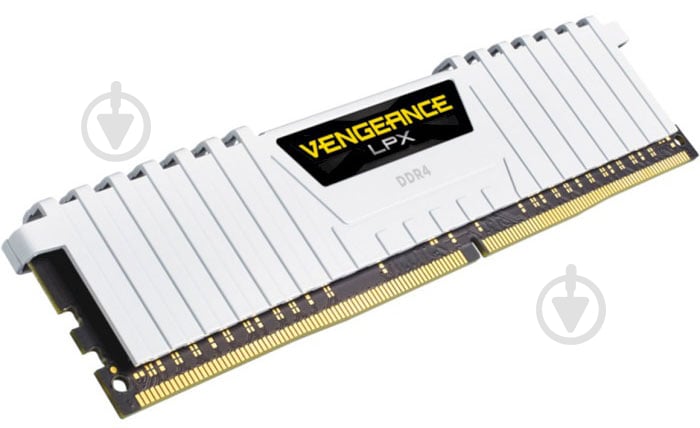 Оперативная память Corsair DDR4 SDRAM 16 GB (2x8GB) 3200 MHz (CMK16GX4M2E3200C16W) Vengeance LPX White - фото 2