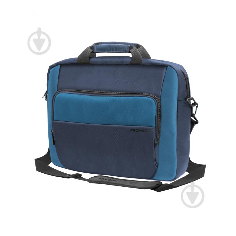 Сумка для ноутбука Promate 15.6" blue (limber-mb.blue) Limber-MB - фото 1