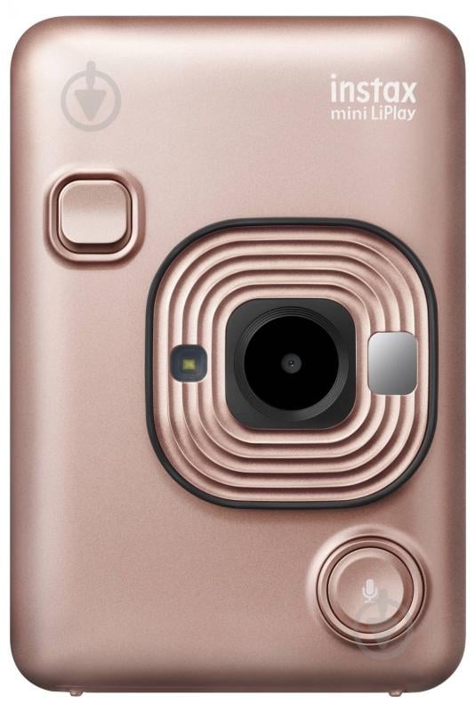 Фотоапарат Fujifilm INSTAXMINI LIPLAY Blush Gold (16631849) миттєвого друку - фото 1