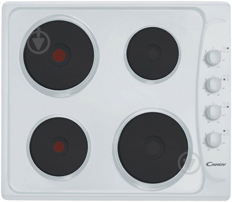 Варочная поверхность электрическая Candy PLE 64 W - фото 1 Варочная поверхность электрическая Candy PLE 64 W - фото 1