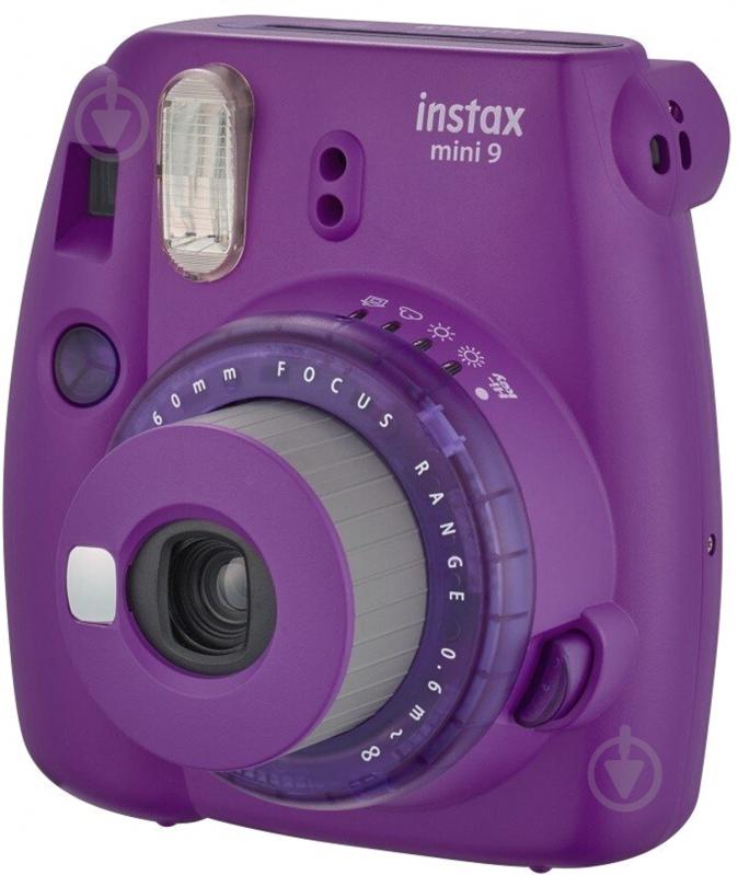 Камера-принтер Fujifilm Instax Mini 9 Purple - фото 2 Камера-принтер Fujifilm Instax Mini 9 Purple - фото 2