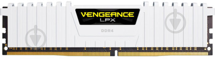 Оперативна пам'ять Corsair DDR4 SDRAM 32 GB (2x16GB) 3200 MHz (CMK32GX4M2E3200C16W) Vengeance LPX White - фото 3