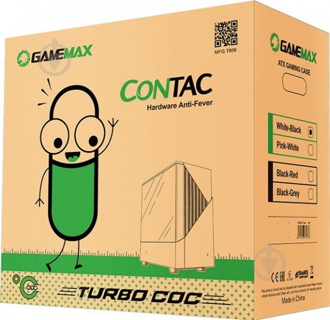 Корпус GameMax Contac COC BG - фото 13