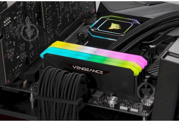 Оперативна пам'ять Corsair DDR4 SDRAM 16 GB (2x8GB) 3600 MHz (CMG16GX4M2D3600C18) Vengeance RGB RS Black - фото 6