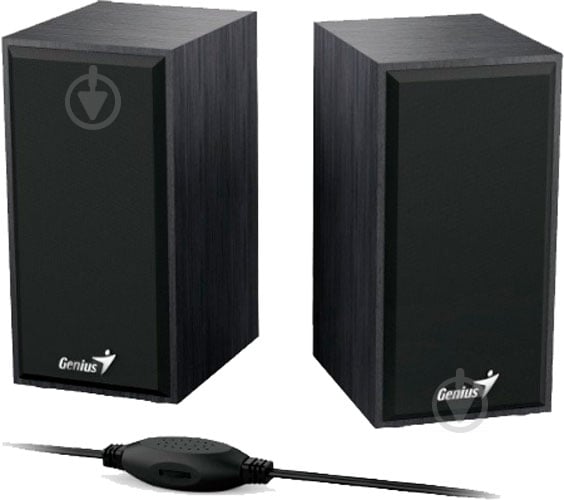 Акустична система Genius 2.0 black SP-HF180 USB - фото 3