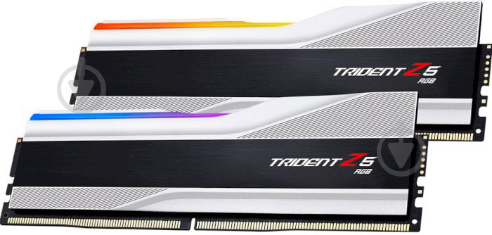 Оперативна пам'ять G.Skill DDR5 SDRAM 32 GB (2x16GB) 7600 MHz (F5-7600J3646G16GX2-TZ5RS) Trident Z5 RGB Silver - фото 4