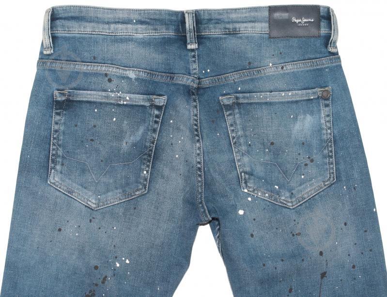 Джинсы Pepe Jeans ZINC SPLASH PM2024314-0 р. 33-34 синий - фото 4