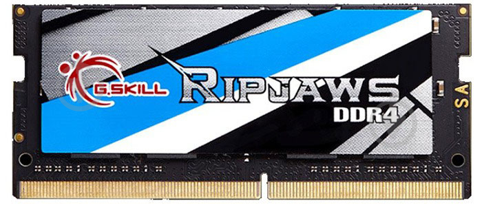 Оперативная память G.Skill SODIMM DDR4 32 GB (1x32GB) 3200 MHz (F4-3200C22S-32GRS) Ripjaws - фото 1