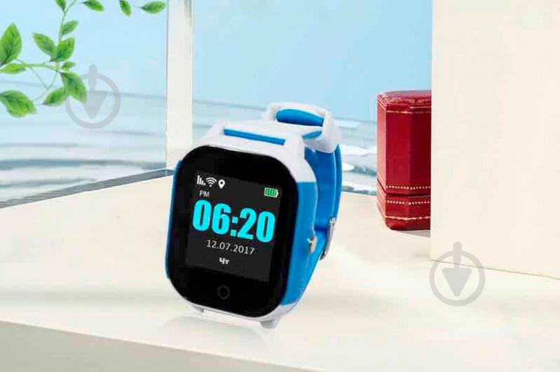 Смарт-годинник GoGPSme blue (K23BLWH) - фото 3